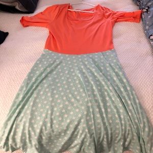 Lularoe Nicole dress size xlarge